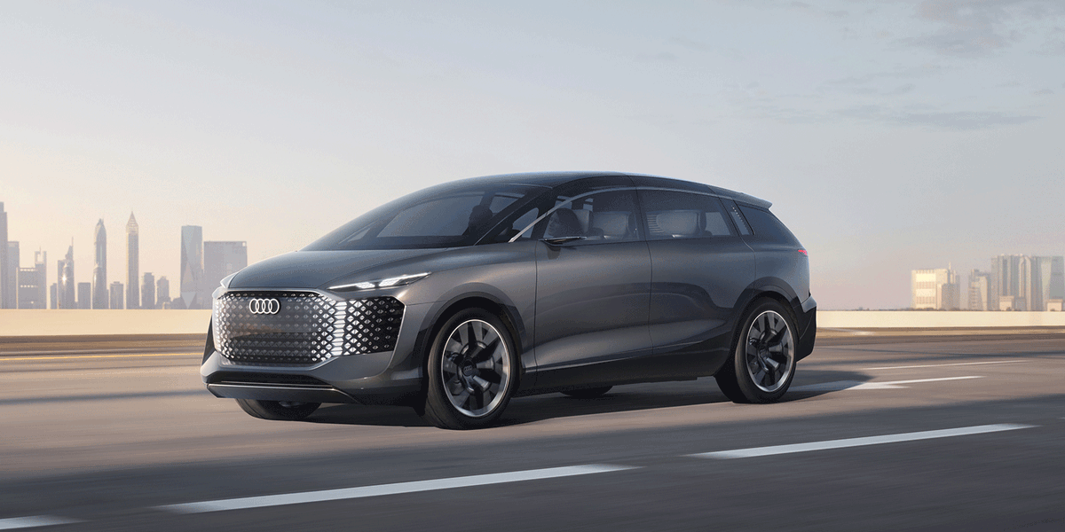CarChargeruk's tweet photo. Audi Grandsphere concept

Audi Skysphere sports GT concept

Audi Urbansphere concept

"A sneak peek of tomorrow" - Audi

Click the link to read the full article on these electric vehicle concepts.

https://t.co/uToBsbvK2Y https://t.co/SCcgvdFRZn