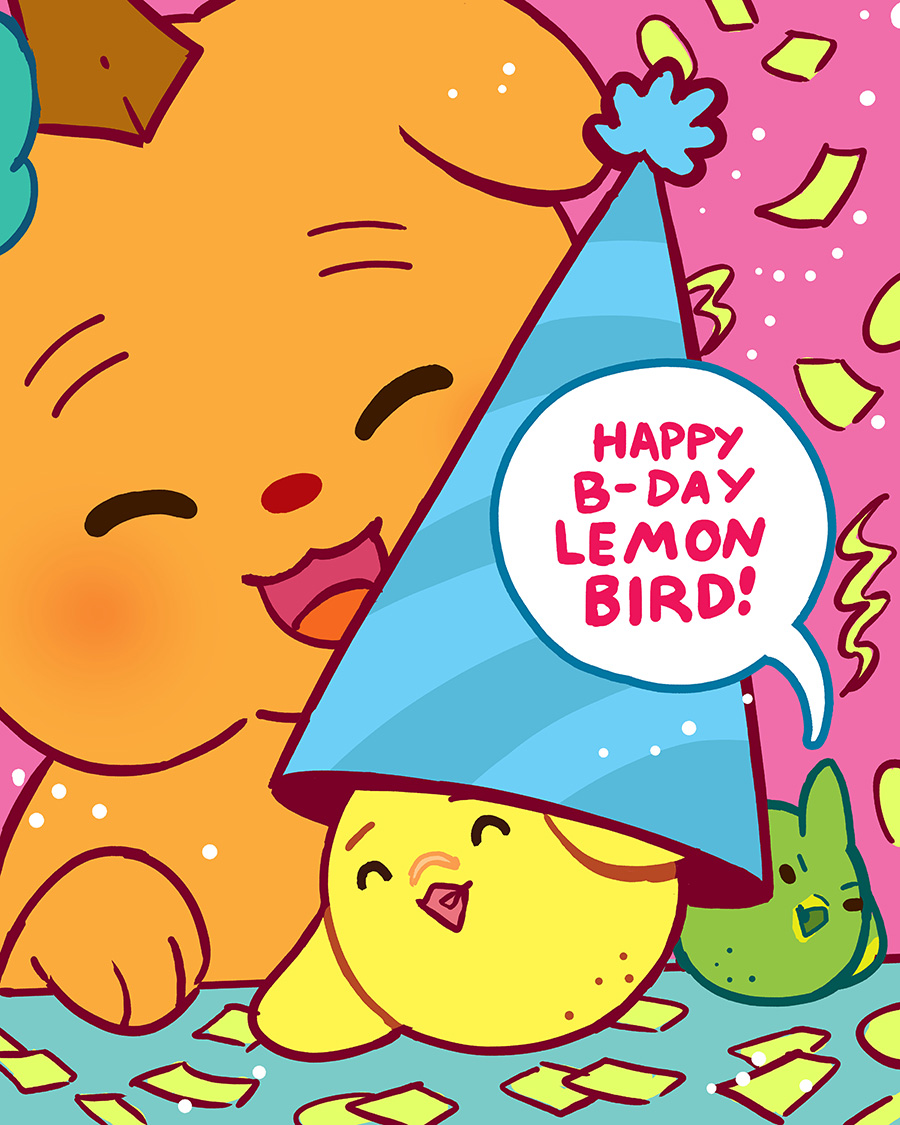🎁Happy Book Birthday to my Lemon Bird! I hope everyone loves her as much as I do. 🥳💙 