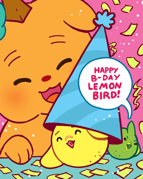 🎁Happy Book Birthday to my Lemon Bird! I hope everyone loves her as much as I do. 🥳💙 
