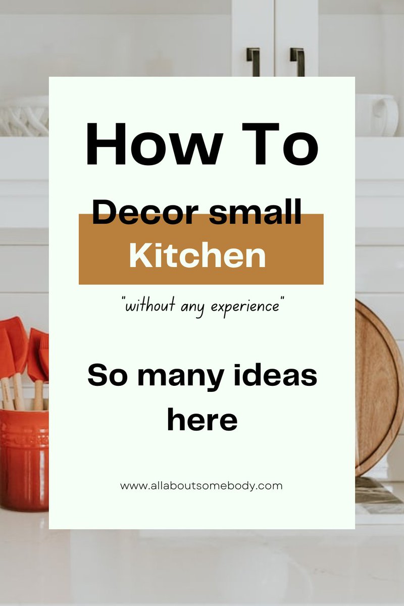 hellowoodykiss's tweet photo. How to decorate your small kitchen with some common and affordable stuff.
https://t.co/Lkd01uuS3k
#kitchendesign #kitchen #kitchencabinets #kitchendecor #kitchendecoration #smallkitchendesign #smallkitchens #homedecor #homedesignideas #homedecoration #homesweethome https://t.co/94xA98pcmv