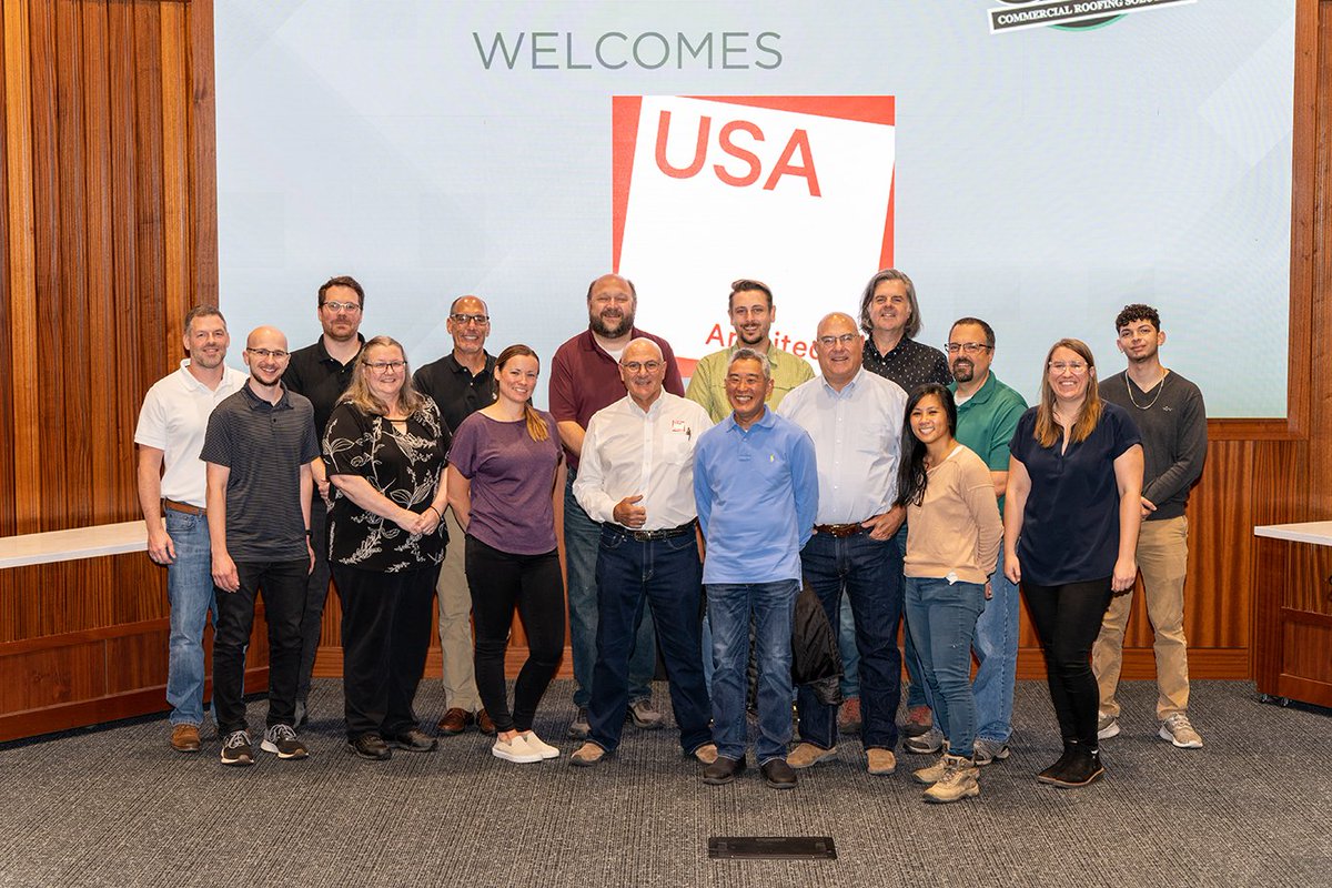 USA_Architects's tweet image. #Thankyou @CarlisleSynTec for your facilities tour last week! Carlisle created a program that consisted of CE lectures, live #productdemos of a roof assembly, #factorytours of 2 different roofing systems, as well as a tour of their R&amp;amp;D center. We had such a rewarding experience.