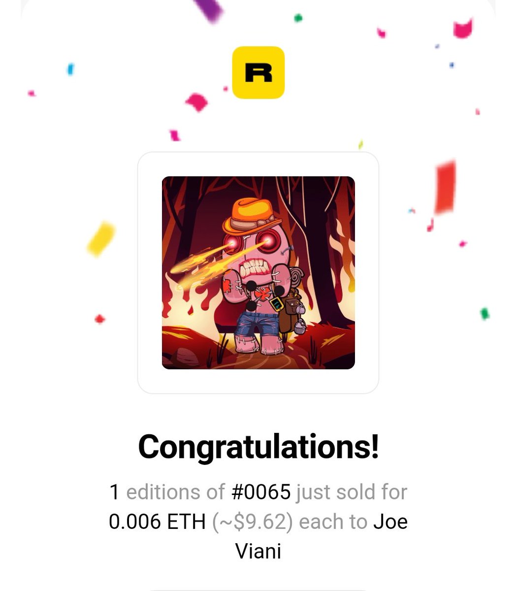 🔥🔥Sold🔥🔥
#soldnft #NFT #rarible #NFTProject #NFTcollections