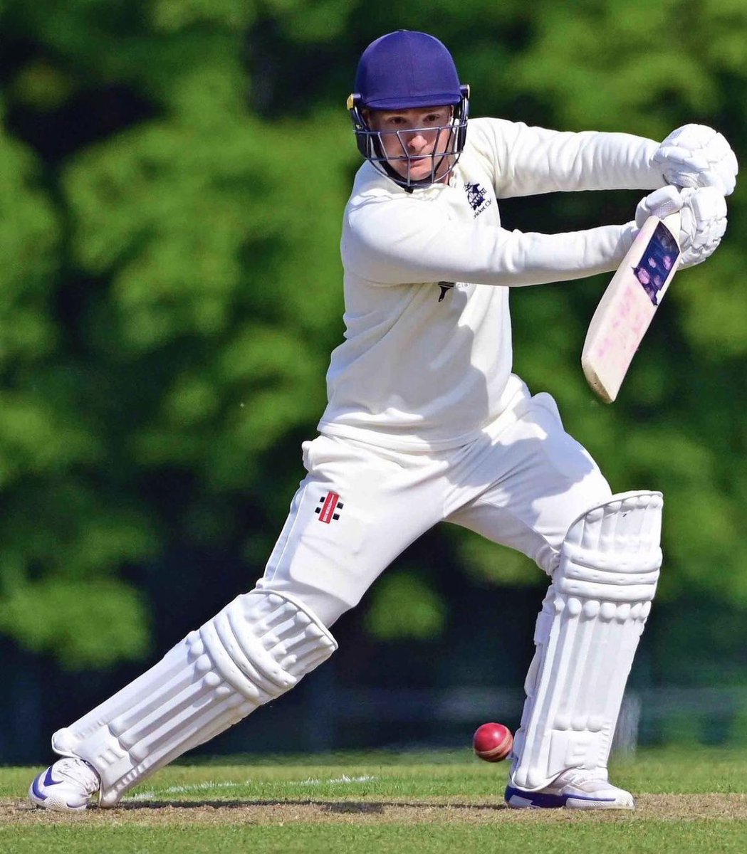 📸 <a href="/browner2907/">Will Brown</a> 

On his way to 90 on Saturday for <a href="/HistonCC/">Histon Cricket Club</a> 👏🏻

#LOOKTHEPART ⚫️⚪️