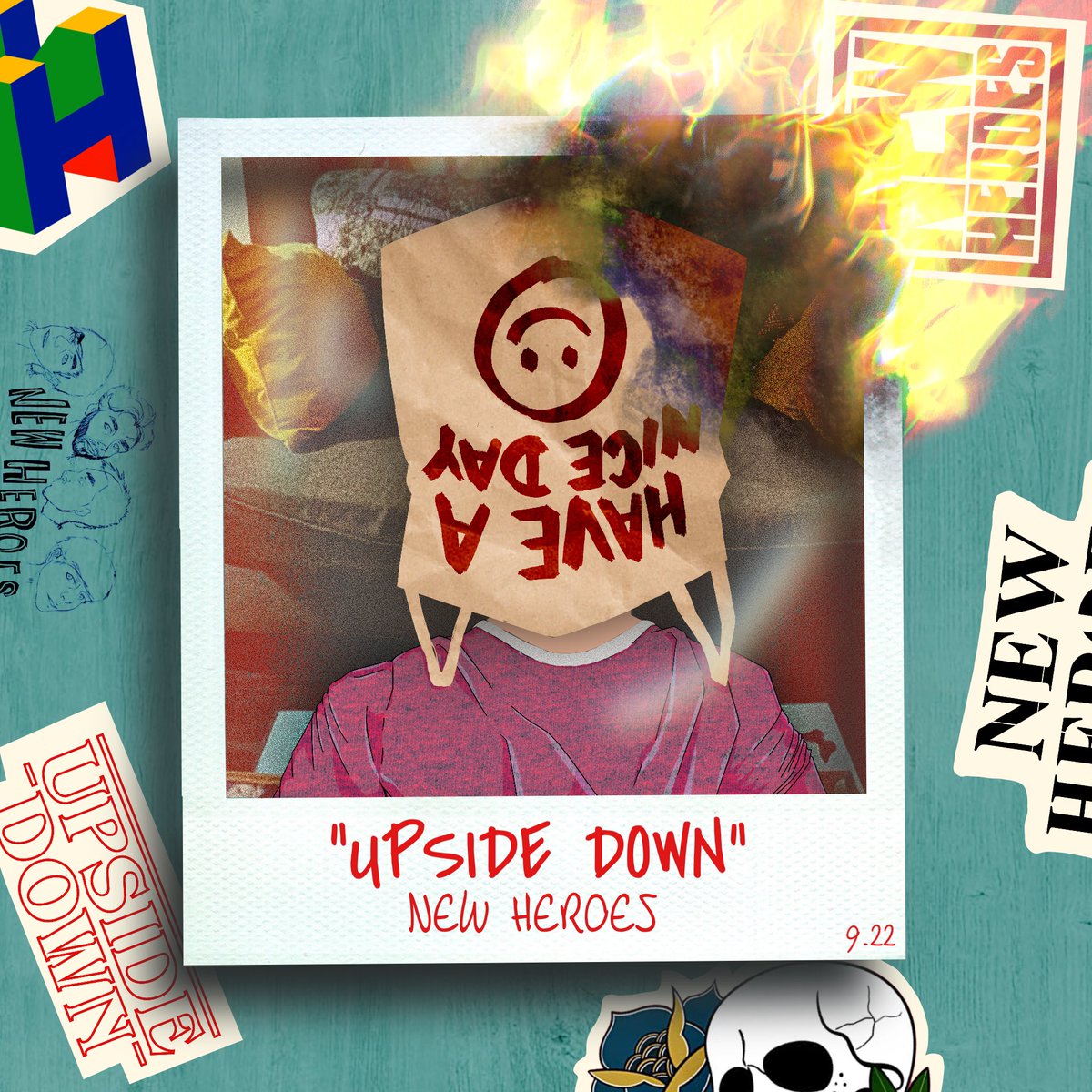 newheroesband's tweet photo. EVERYTHING IS UPSIDE DOWN! 
We are very excited to share with you that our single “Upside Down” will be available September 2nd! Hit the link to pre-save the single! 🖤🤘🏽More news coming soon, but for now we’ll meet you in the upside down!

https://t.co/xtFPZshsR8 https://t.co/VMntu6XYFj