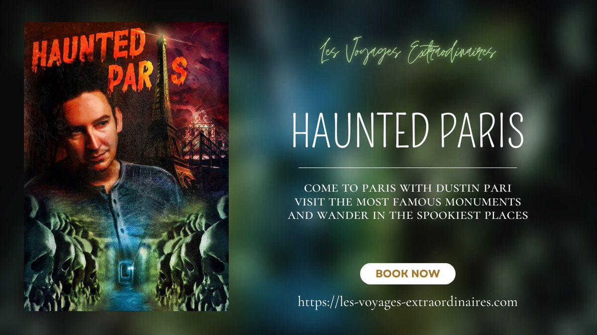 lve_in_france's tweet photo. Paris, city of light, city of love, city of ... GHOSTS!
Join us for the tour Haunted Paris with Dustin Pari!

Visit the most famous monuments but also the spookiest places. 

Check the details of the tour and book now!
https://t.co/0guBXuMTSE

Limited places, don't wait ! https://t.co/PXhq9Wv6qe