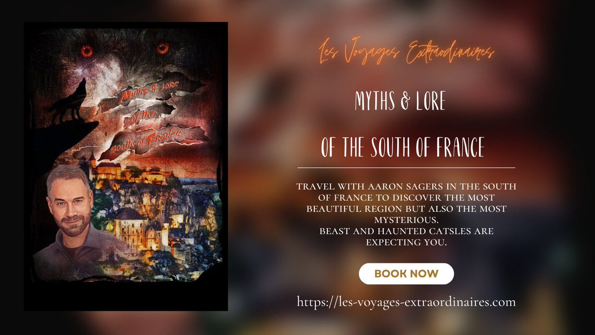 lve_in_france's tweet photo. Join Aaron Sagers for a road trip in the south of France. Historic places, mesmerizing landscapes, haunted castles and .... the Beast of Gevaudan. Learn the facts and the lore thaks to our historian guide.
Check the details of the tour and book online now!
https://t.co/7yCSUjaqEh https://t.co/eedQ0AfrG0