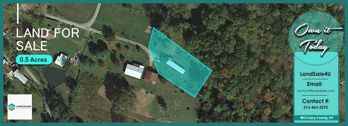 landsale4u's tweet photo. Unrestricted lot that allows SFR, RV, Mobile home and even camping!
$12,500
McCreary-0.5acre lot with unrestricted use in Pine Knot, quality vacant land for sale Kentucky!
https://t.co/j5FdGQTa1k
#discountedland #properties #realtors #homes #firsttimelandbuyer https://t.co/wpMgrRXccg