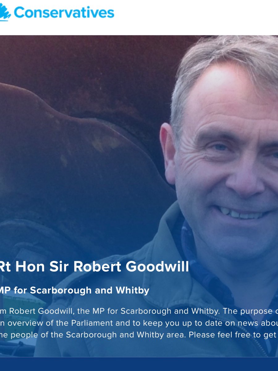 Carolin14982031's tweet photo. This is SIR 😡…Robert Goodwill..who will need un knighting when Johnson is sent to prison. He has always helped to do nothing for Whitby ever !
He voted to enable water agencies to poor raw sewage into the beautiful Whitby coastline.
#TorySewageParty #NotInOurWater #ToriesOut47 https://t.co/v2TDXmQyXr