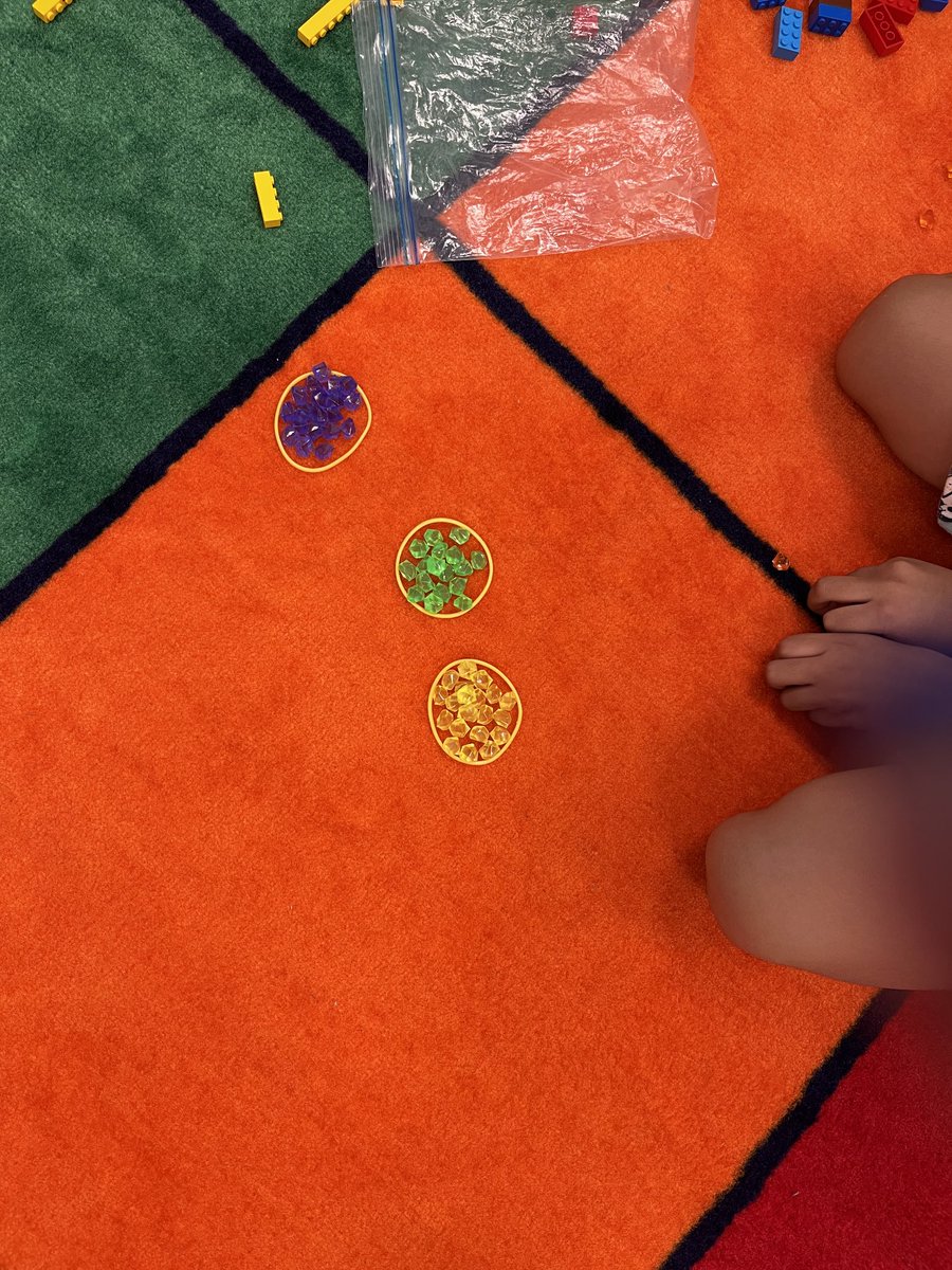SHudson06's tweet photo. Counting collections in first grade! #firstgrademath https://t.co/r87kErRYad