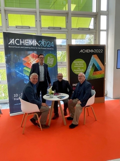 novatech_ca's tweet photo. Another beautiful day at ACHEMA 2022 in Frankfurt, the world's largest trade fair for process technology.
#ACHEMA  #achema2022 #achema22 #processtechnology #tradeshow #novatech https://t.co/KqJ6OVd3nE