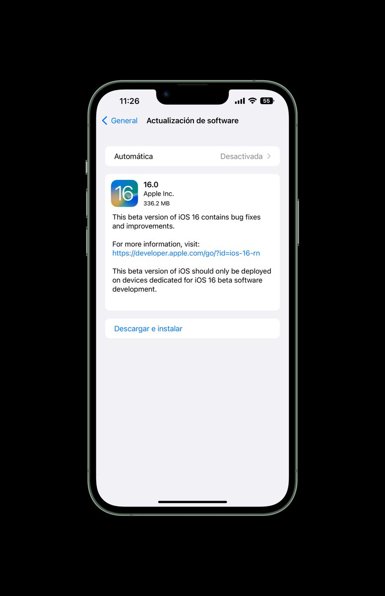 jeff_umanzor's tweet image. iOS 16 beta 7 is now out #iOS16 #iOS16Beta7 #ios16devbeta7