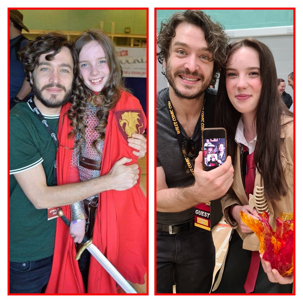 WCC reunion  ...2017-2022 
#Alexandervlahos #mordred #versaille #outlander #wcc2022 #wcc
