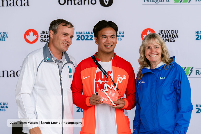 A huge shoutout to Team Yukon's very own Arcel Siosan! He was recognized with the Pat Lechelt True Sport Award at the end of the CSG. The award is given to an athlete in each week of the Games who exemplifies the True Sport principles on and off the field 
#yukondoit #teamyukon