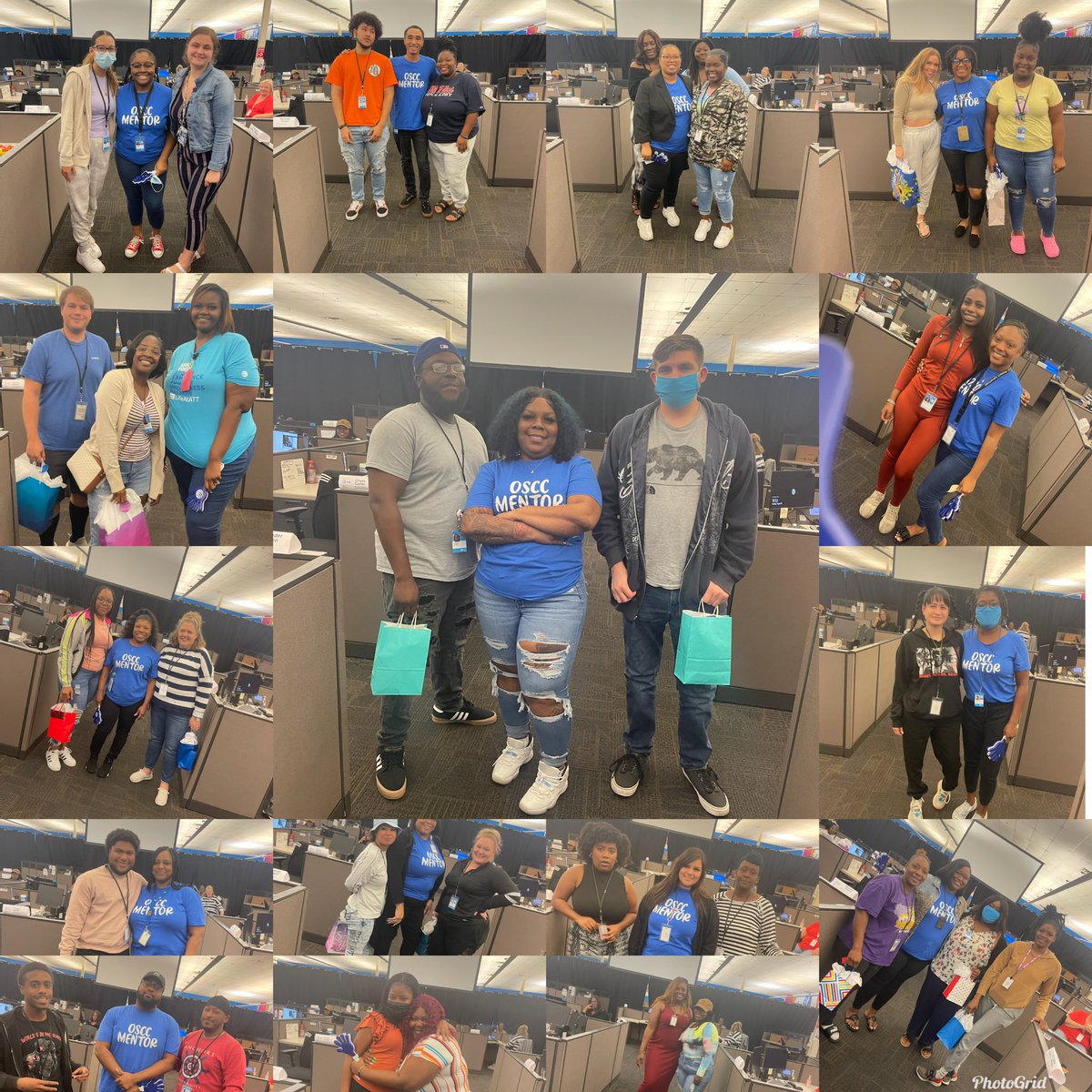 kendraa_01's tweet photo. Today our 07/2022 New hire class met their mentors today! We are all ready to see what this new hire class will do once they are on the floor!! #osccmentors #hustlehouse @OS_CallCenter @TeamFierceOSCC @wloceansprings https://t.co/iGFveNhvA2