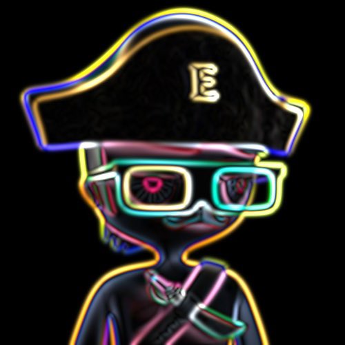 Neon Pirate! <a href="/SexyS3xton/">SexySexton🌊</a> made me do it! <a href="/PiratesMeta/">Pirates of the Metaverse 🔛 FLOW</a>