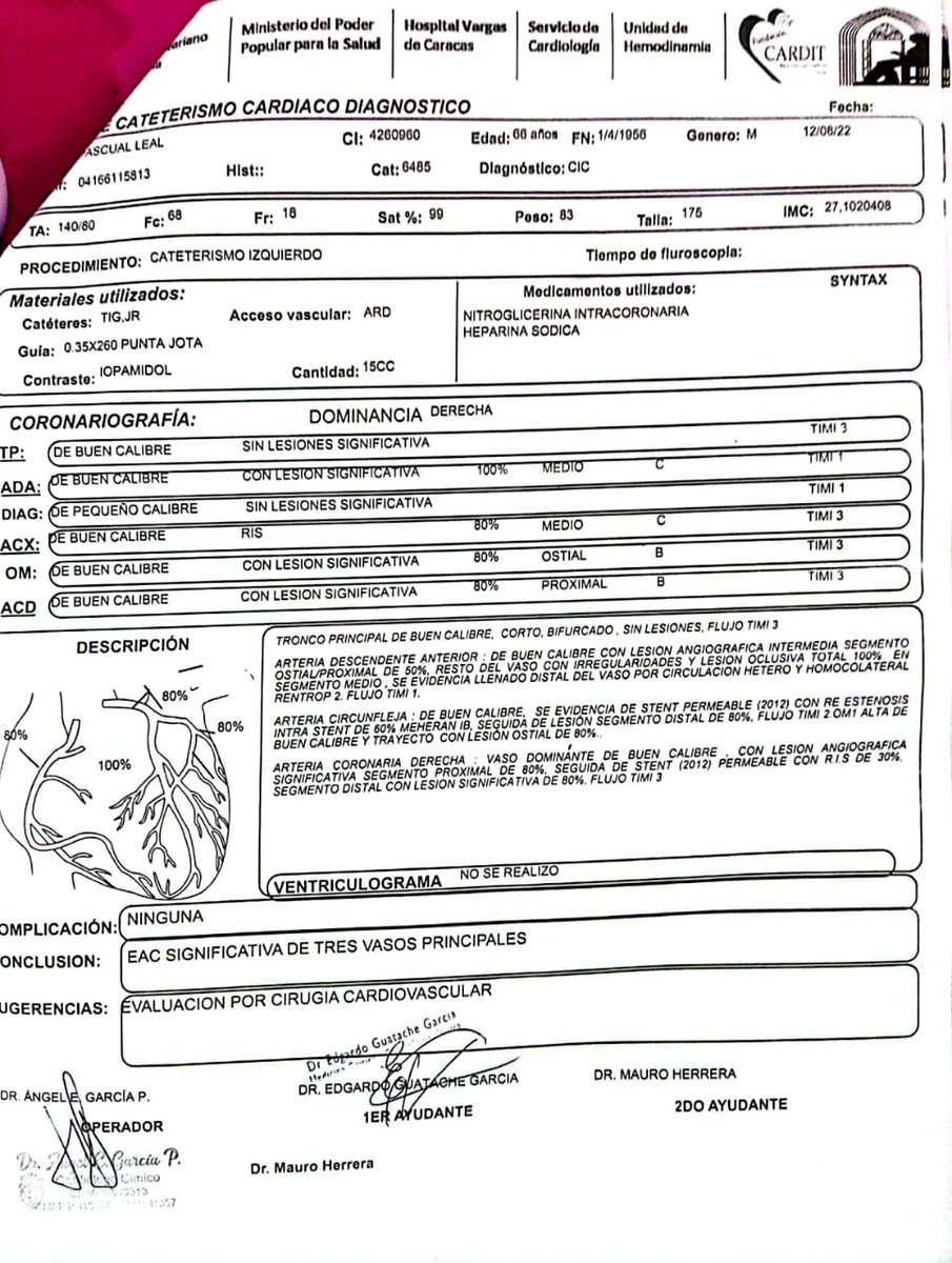 El Sr. Pascual Leal, de 67 años, requiere con carácter de urgencia una operación a corazón abierto, por lo que se solicitan los equipos necesario la intervención.

- 04141230195
- PayPal: sahidleal@gmail.com
- Zelle: dana.ambrazevicius@hotmail.com