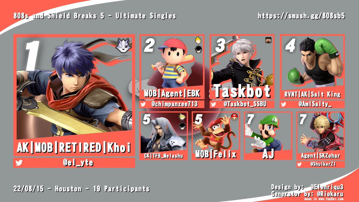 MOBhouse713's tweet photo. Congrats to the winners of the past 2 808s and Shield Breaks! Y’all pull up to the Arcadian this weekend hosted by our very own @el_yte! In the meantime here’s the link for next 808s, hard 24 man cap again. Sign up before it caps! 
https://t.co/7AUxSlRoGk https://t.co/L3dGi2LU9e