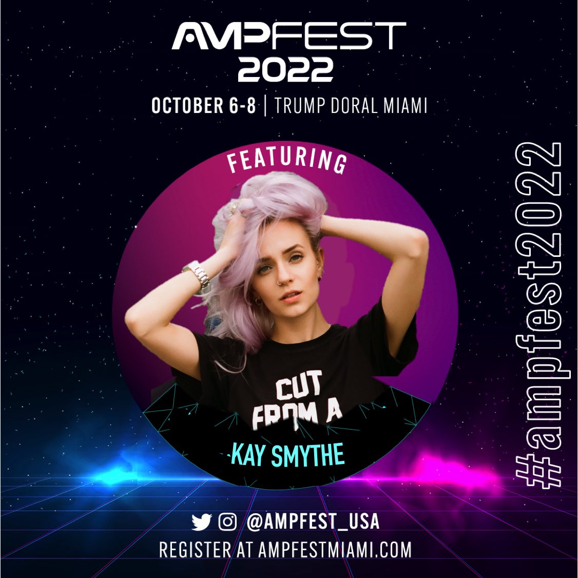 Are you coming to @AMPFEST_USA in October at @TrumpDoral ? You should be #ampfest22 — use promo code KAYS for $$