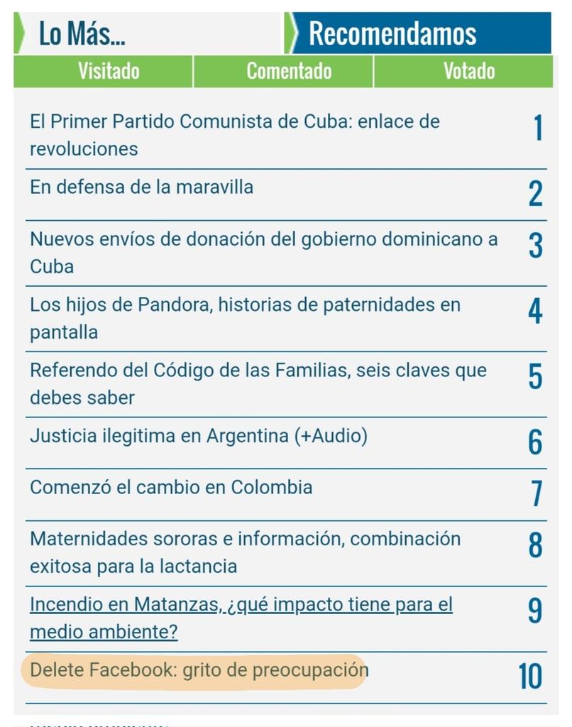 Petabyte_Blog's tweet photo. Uno de los textos de Petabyte alcanzó el 🔝🔟 de lo más visitado, esta semana, en @CUBAH0RA

¿Ya lo leíste? Por acá te dejamos el enlace para que nos sigas por allá también.
👇👇👇
https://t.co/Xs04gLtmMb https://t.co/pzqeyIuF3A