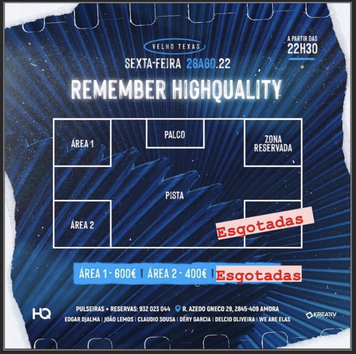 highqualityre's tweet photo. Olha que nem falta muito para as outras duas áreas esgotarem, corre e garante! 🏃🏾♂️
#RememberHQ https://t.co/LcQlL7LQli