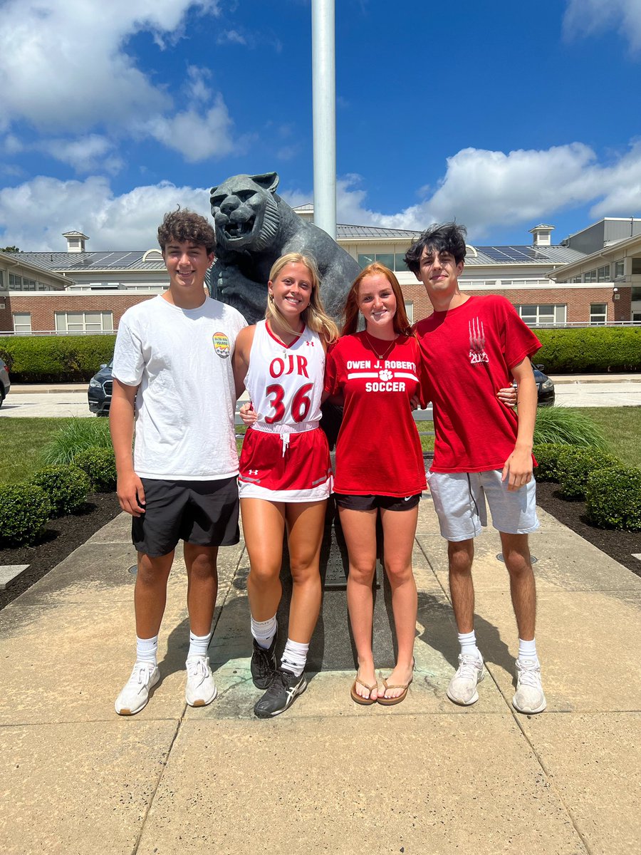Let's congratulate this year's CatPack leaders!
Jackson Ellis, Reese Fisher, Maggie Walker and Aidan Facciolli #catpack #ojrwildcats