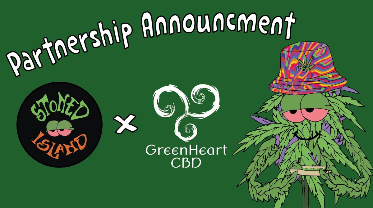 StonedIslandNFT's tweet photo. 💥 PARTNERSHIP ANNOUNCEMENT💥

We've been keeping this in the dark for a while now, but we are super stoked to announce that we have formed a partnership with @greenheart_cbd 🌿

Read more...🧵 

#cbd $cbd #hemp #blockchain #NFT https://t.co/Ex0knJHzTi
