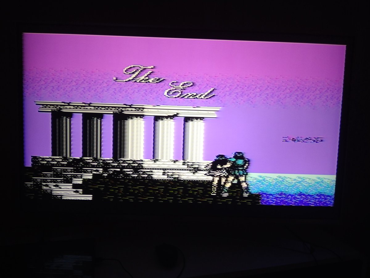 Ratsuankka's tweet photo. Zelda 2:sta selkeästi vaikutteita saanut seikkailupeli The Battle of Olympus läpäisty NES:llä. 🥳 https://t.co/ySwZUkxGDQ