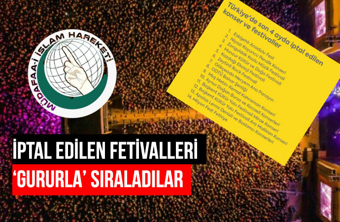 Gericiler istedi kaymakamlık Milyon festi iptal etti!

tele1.com.tr/gericiler-iste…