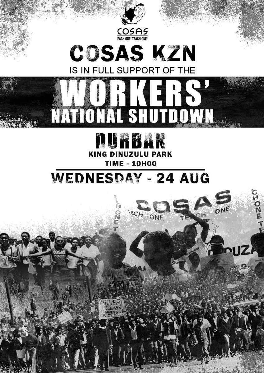 CosasKzn's tweet photo. #NationalShutdown https://t.co/m6AvxuppAX