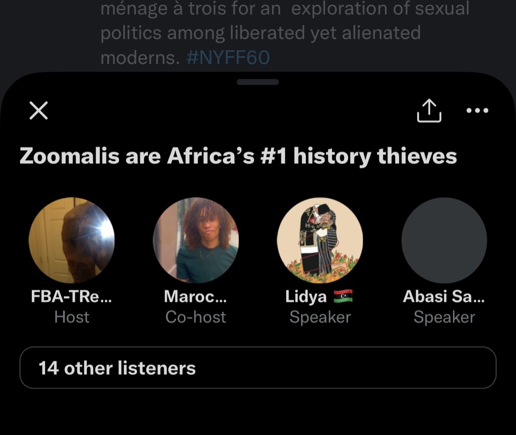 afrocentrists posting their Ls online on Twitter "no one black americans https//t.co