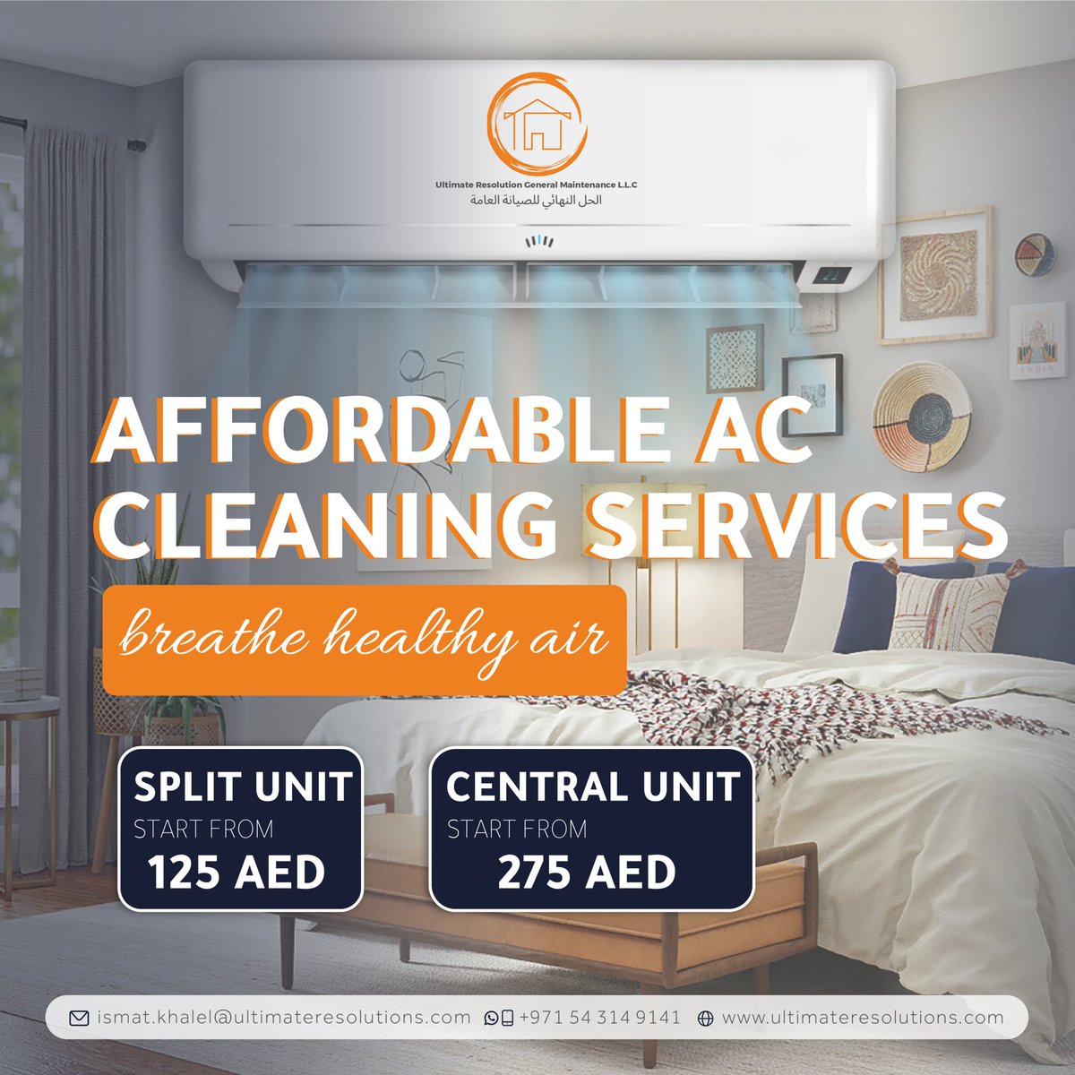 UltimateResolu1's tweet photo. Cool off with the best air conditioning #cleaing in town

Call us now: +971 54 314 9141

#ultimateresolution #accleaning #acservices #AC #ACMaintenance #ACcleaning #deepcleaning #regularcleaning #cleaning #homecleaning #homecleaningservice #homeclean #maintenance #handyman https://t.co/lT8hdCqHB7