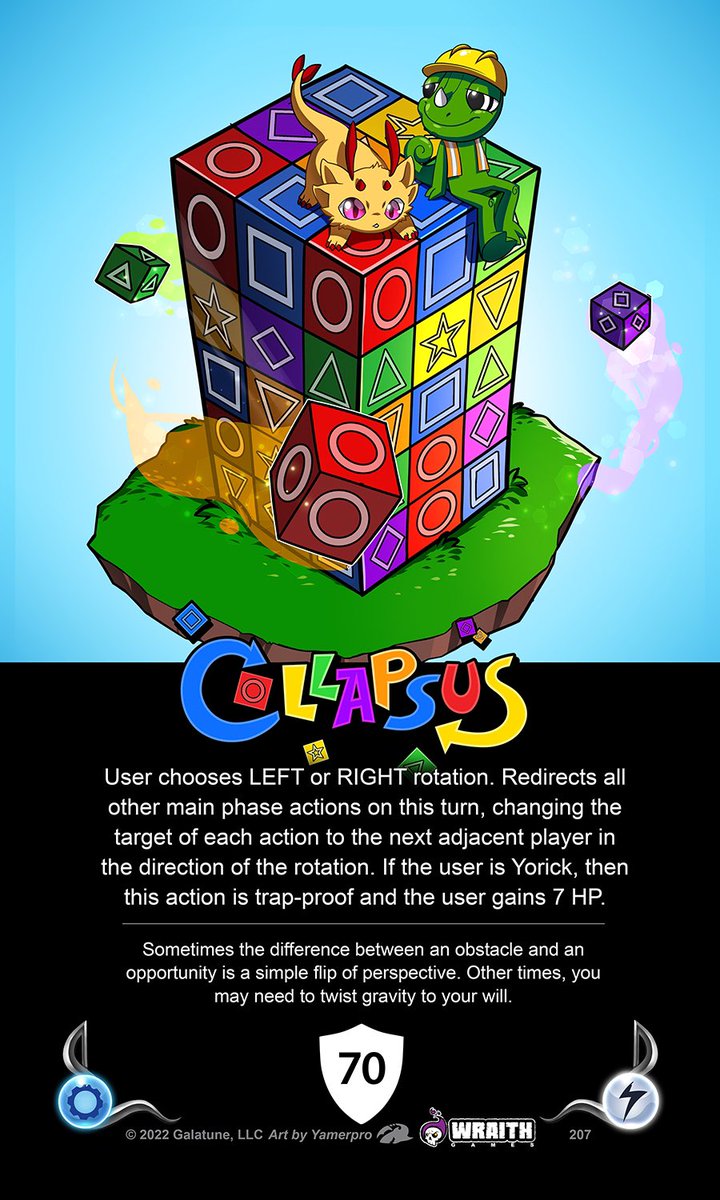 galatune's tweet image. Thank you for making #COLLAPSUS a part of this! Hope everyone enjoys the new crossover cards 🤞❤️👾