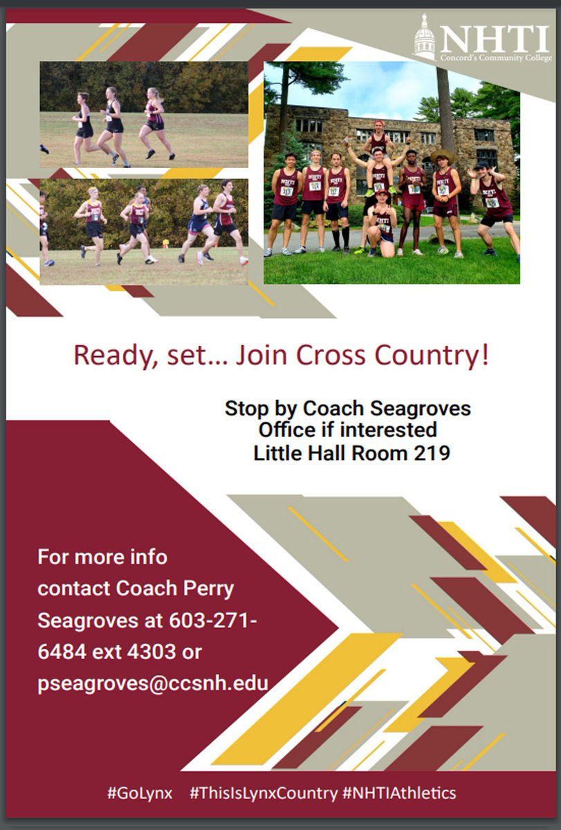 Fall sports are upon us!
Ready, set... Join Cross Country!