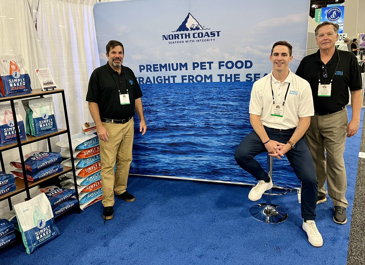 So excited to be here at #SuperZoo in Las Vegas where we’re debuting our line of 🐟fish-first Pet Foods for dogs &amp; cats!

Come say hello in booth #4066 to learn about Simply Naked and Boat to Bowl ⚓️ made with REAL, Certified Sustainable wild #fish — PACKED with Vitamin Sea 🌊