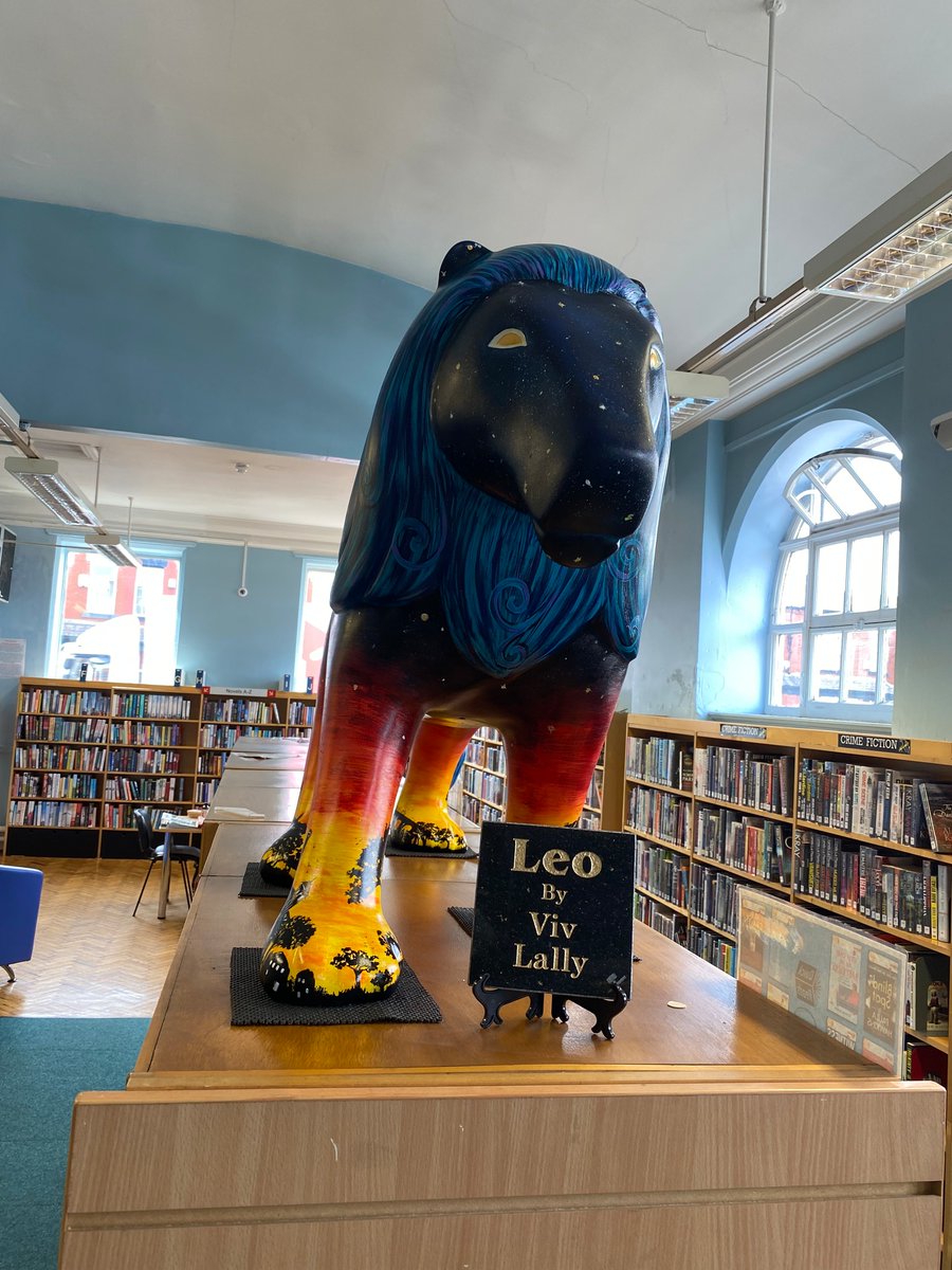 PostNewsGM's tweet photo. How would you like to own one of the ten beautiful #ReddishRoaring Lions?

Join us on Monday 5 September to see the lions all in one place and have the opportunity to bid on a lion to have at home/in your garden, or to donate on to a local school. Tickets:
https://t.co/YMaW2rm83G https://t.co/NEY8ojMtJo