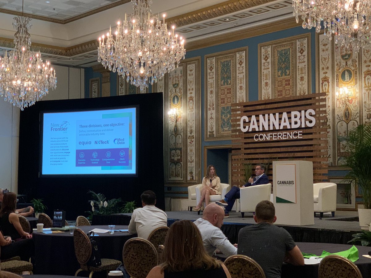 cassietomaselli's tweet image. Kicking off Cannabis Conference this week with the session “Product Trends of 2022 and Predictions for What’s to Come” with Jocelyn Sheltraw of Headset and Gary L. S. Allen of New Frontier Data

Who is here in Vegas?! 🙌

@CBTmag @headset_io @NewFrontierData 
#cannabisconference