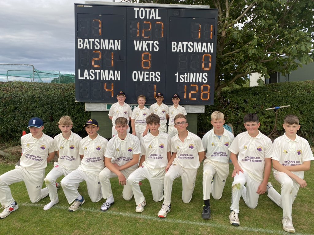 A massive thank you to <a href="/Stocksfield_CC/">Stocksfield Cricket Club</a> for hosting and feeding us today. Really appreciated and the lads have loved it 😃

Our last game on tour was a tense finish with a close victory by 1 run 👏 

#Stocksfield #Tour #Cricket