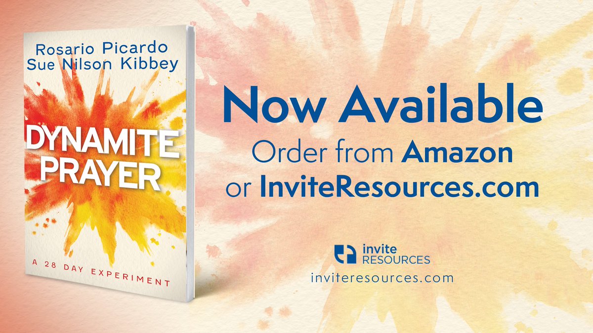 invite_ministry's tweet photo. Dynamite Prayer is NOW AVAILABLE: https://t.co/qZzWjiCT7m https://t.co/LLuoyFUkJX