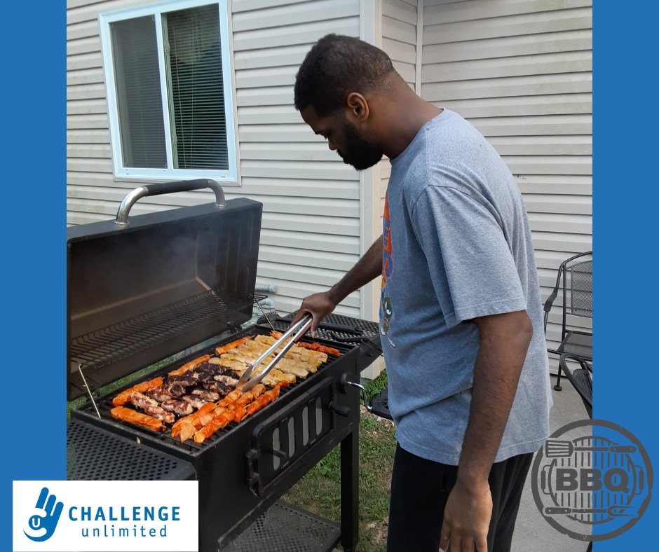 CUINCorg's tweet photo. Some of our Residential Options clients had a Luau celebration last week! Complete with a #grillout and party favors! Look at that spread! 🌺☀️🍍
#abilitynotdisability #grillingtime #itsaparty #bbq #luau https://t.co/EEoz8MIKz5