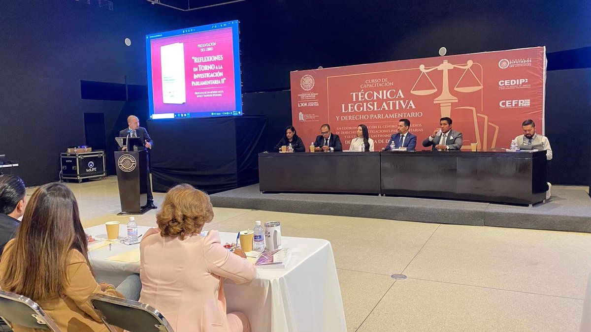 RobertoUlisesMP's tweet photo. #AHORA| Seguimos en el curso de Capacitación: “Técnicas Legislativas y Derecho Parlamentario”.
¡Legislando Juntos! ✌🏻
@CongresoEdoSLP #LXIIILegislatura #SanLuisPotosí #SLP https://t.co/NymTbaiyIl