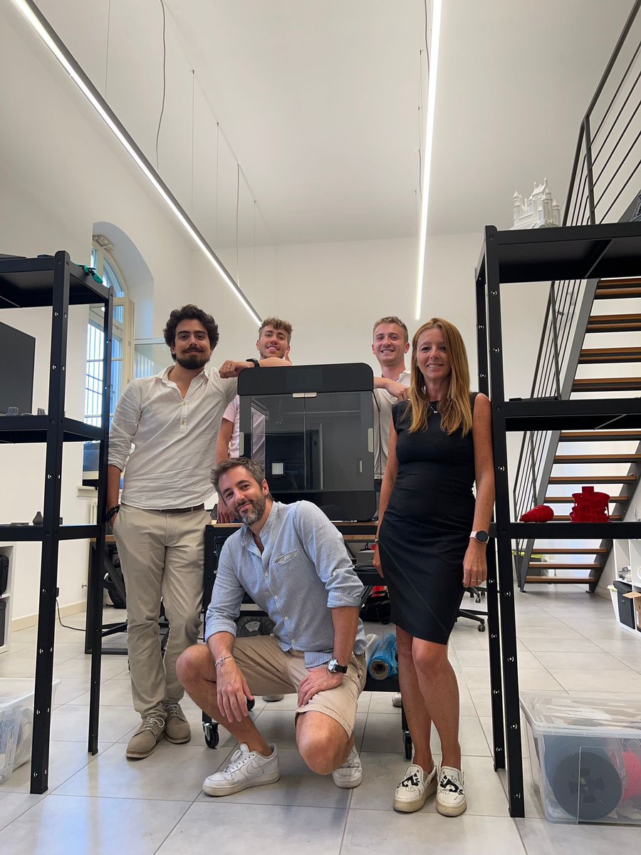 bakigezgen's tweet photo. Zaxe is now avaible in Italy. Welcome to family Ciano shapes 3D! Next time i will be there too :) #3Dprinting https://t.co/c9ZGL3kyze