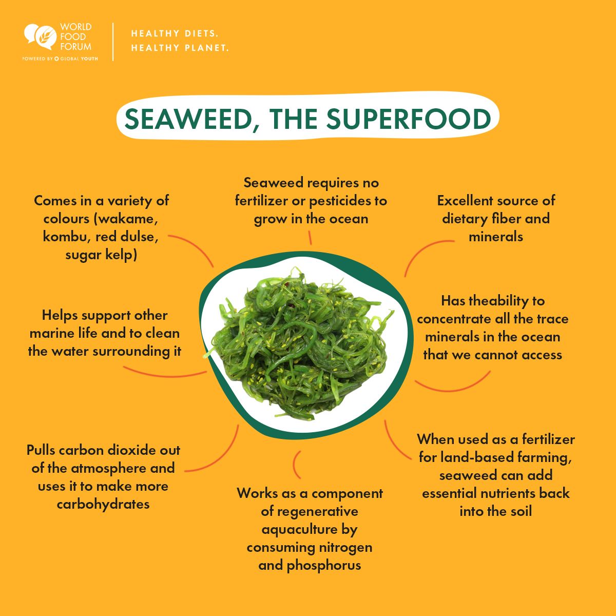 UNOceanDecade's tweet photo. #Seaweed is a unique resource with many valuable applications from #food to fuel and even pharmaceuticals and #beauty. 🌿👍 How about using seaweed to help transform our #FoodSystems ? 🧐 Discover the Call for Decade Actions No. 03/2022 👉 https://t.co/DBgxIv3Bh4 @World_FoodForum https://t.co/3HbG43e3Rc