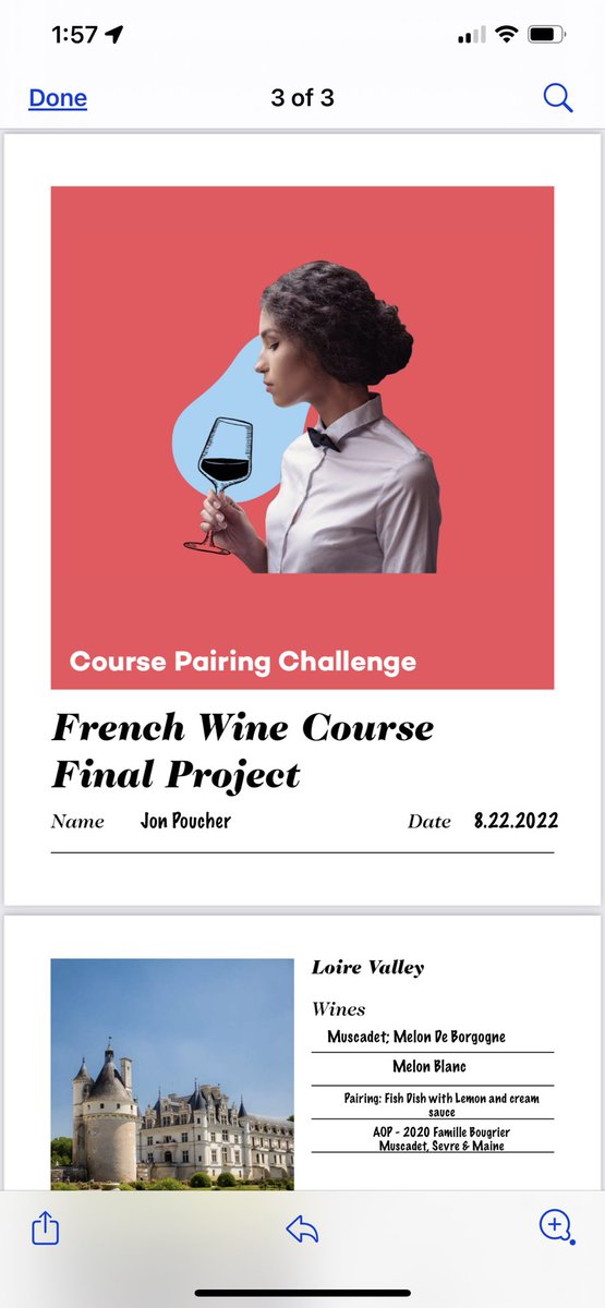 JonPoucher's tweet photo. This was a lot of fun #FrenchWineCourse https://t.co/ts39plVZe3