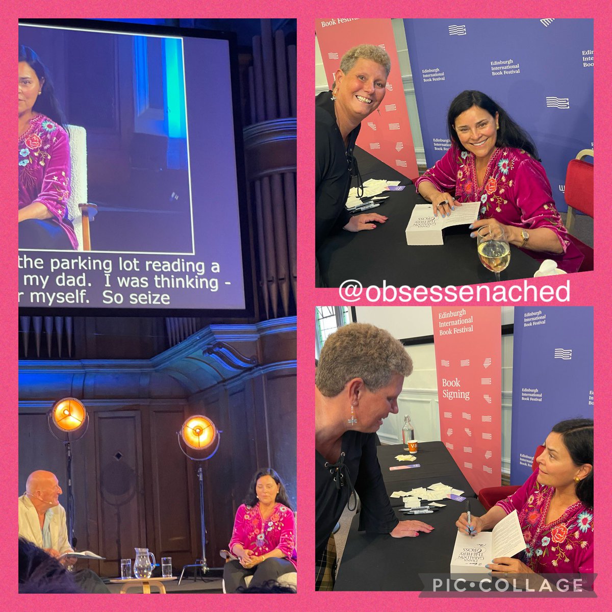 I am in awe of this woman, such a font of knowledge! Thank you for a fascinating talk and book signing <a href="/Writer_DG/">Diana Gabaldon</a>  #dianagabaldon #edinburghbookfestival