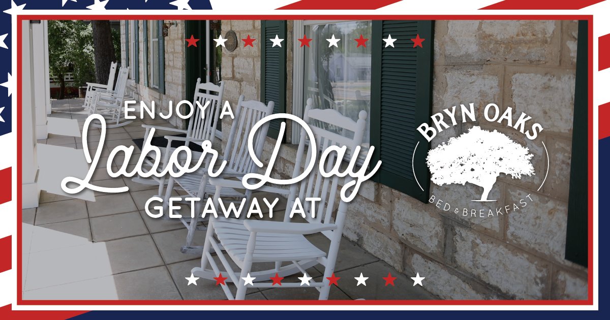BrynOaks's tweet photo. Looking for a labor day weekend getaway? Visit our website to check availability and book your stay now!

https://t.co/6kRh5B3lKX

#BrynOaks #Belton #Texas #BedAndBreakfast https://t.co/08PC4ttbKt
