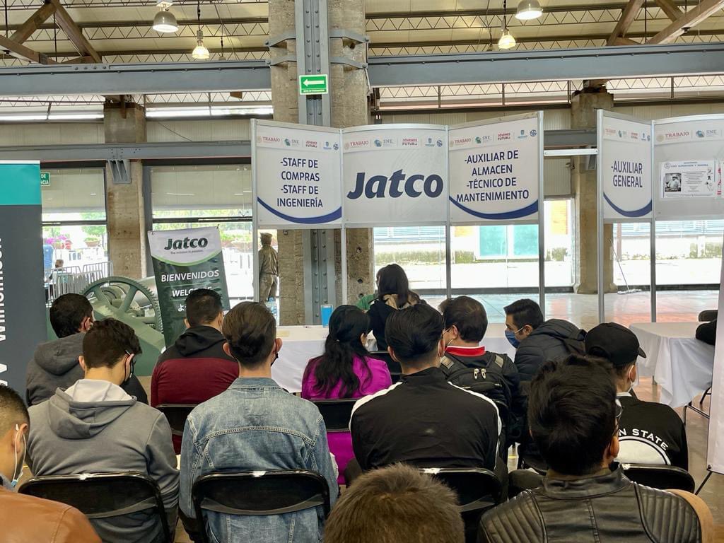Un éxito la Feria Nacional del empleo para la inclusión laboral de la juventud 2022🤩

Con mas de 64 empresas y mas de 2000 vacantes, se llevó a cabo la Feria del empleo enfocada en las y los jóvenes de nuestros estado.