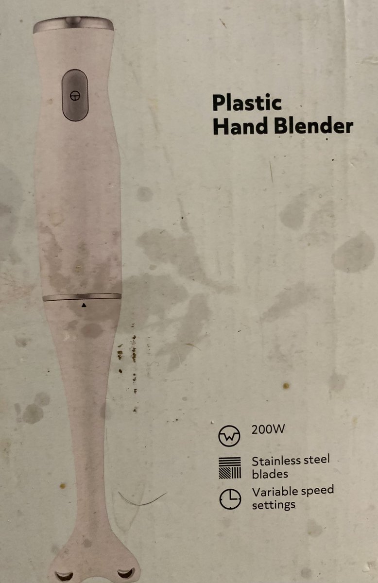 Such a great product; the amount of plastic hands I’ve blended since I bought it is unreal.