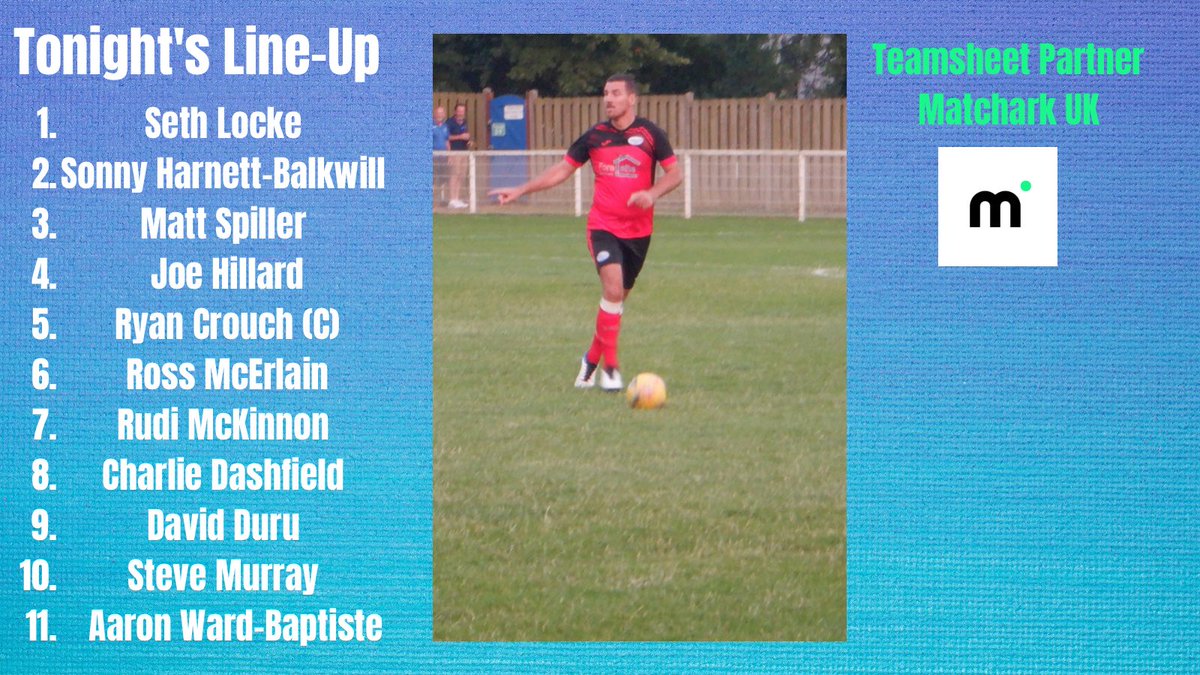 CribbsFC's tweet photo. Tonight’s Cribbs starting line-up @TheFansTogether Stadium

In conjunction with our partner @matchark_uk https://t.co/BNVpEddWKM
