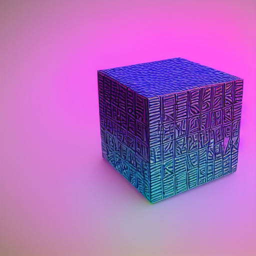 Jaraz_'s tweet photo. Made a collection of 25 AI generated cubes https://t.co/0UTdR9pBYu Initial price is .0007 ETH or ~$1. #NFTs #AI #AIart https://t.co/tVmJfs9ZDx