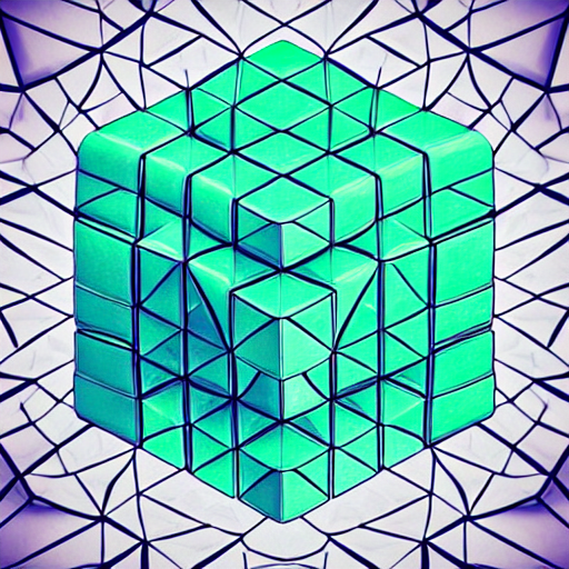 Jaraz_'s tweet photo. Made a collection of 25 AI generated cubes https://t.co/0UTdR9pBYu Initial price is .0007 ETH or ~$1. #NFTs #AI #AIart https://t.co/tVmJfs9ZDx